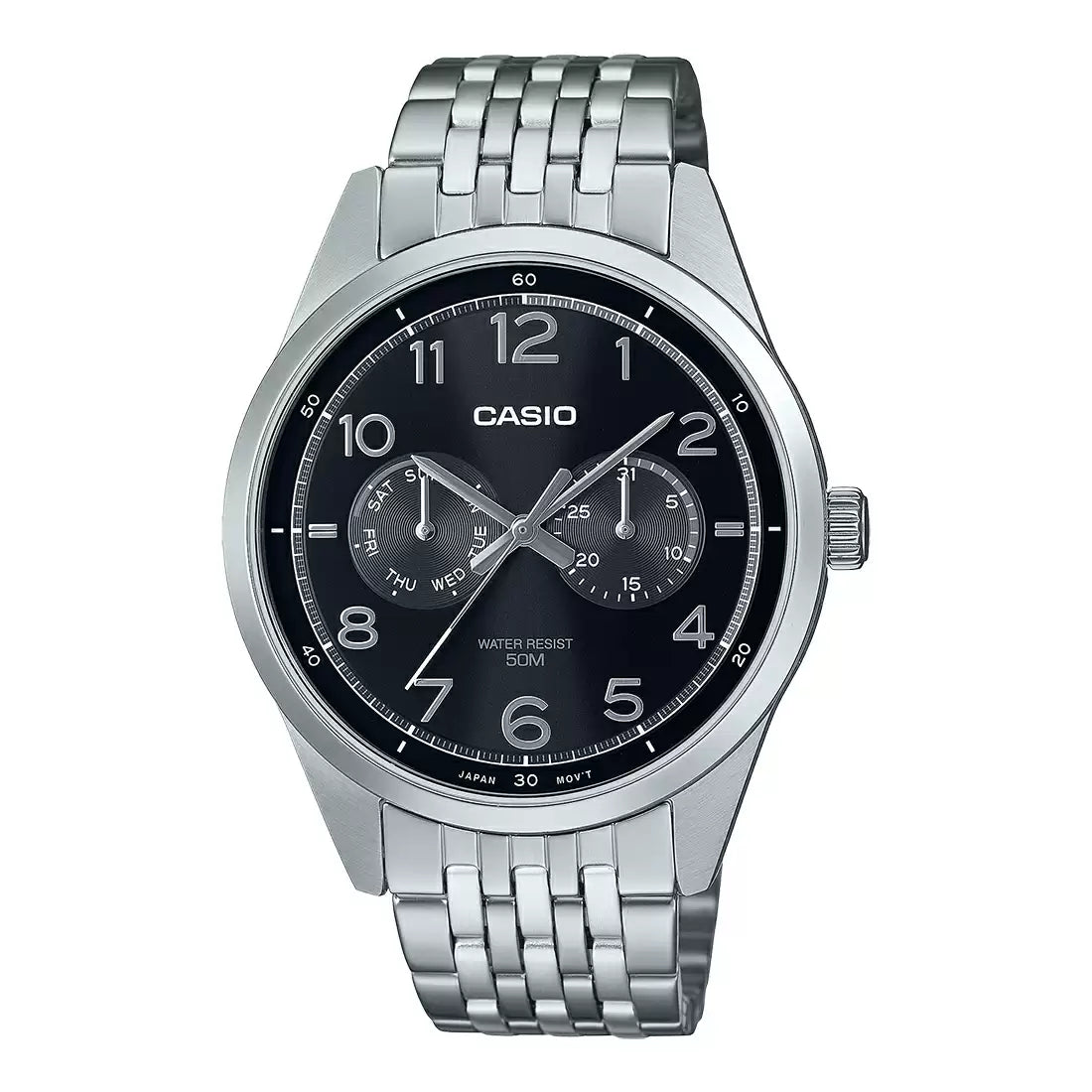 Casio A2330 ENTICER MEN MTP-E340D-1AVDF Analog Watch