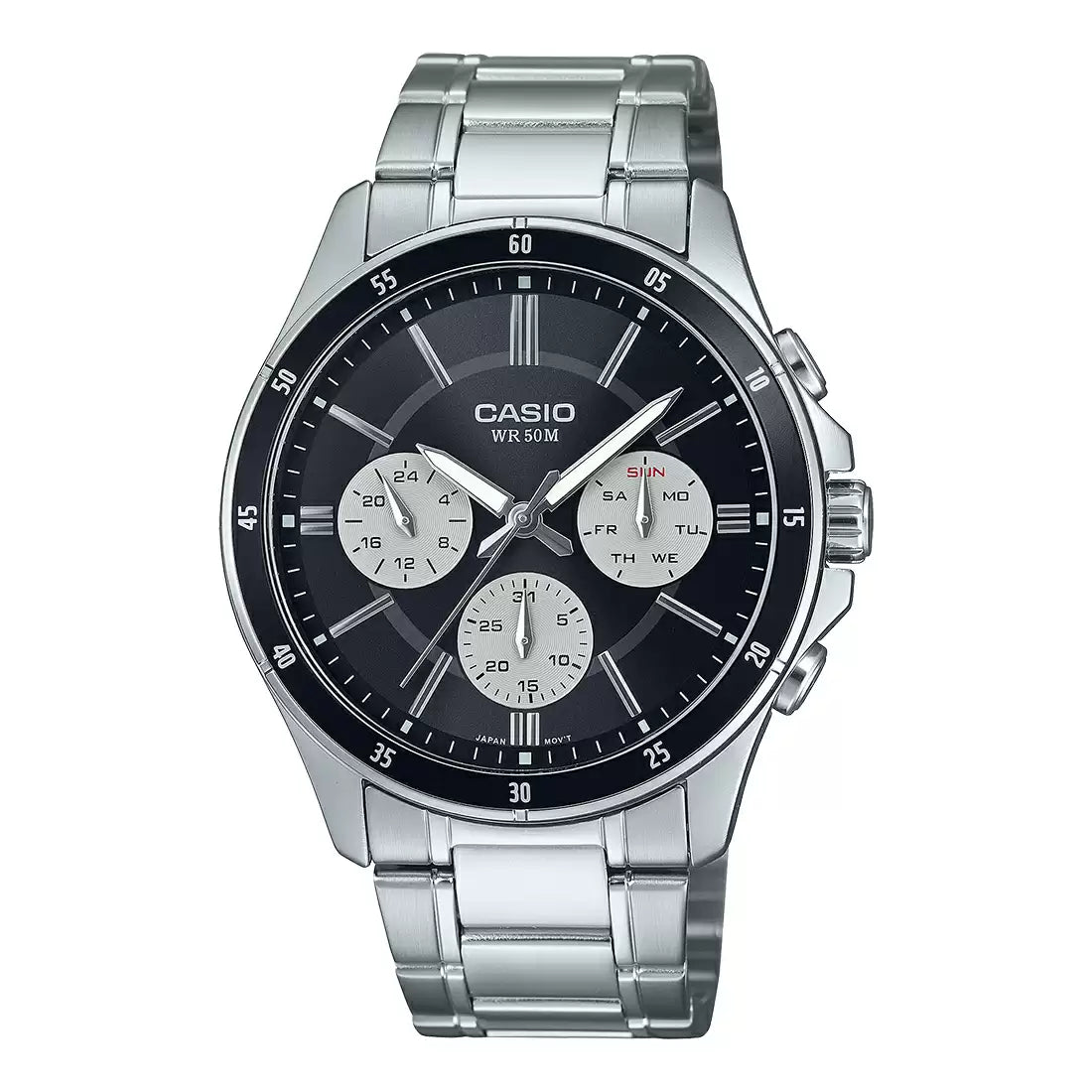 Casio ENTICER MEN MTP-1374D-1A3VDF - A2345 STANDARD ANALOG WATCH