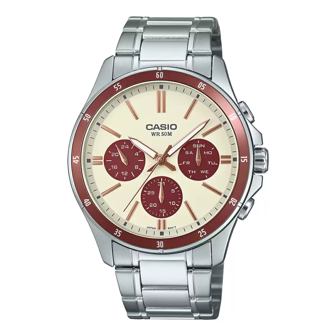 Casio ENTICER MEN MTP-1374D-5A2VDF - A2347 STANDARD ANALOG WATCH
