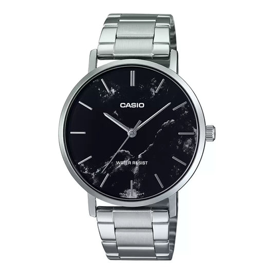 Casio A2349 ENTICER MEN MTP-VT01DM-1AUDF Standard Analog Watch