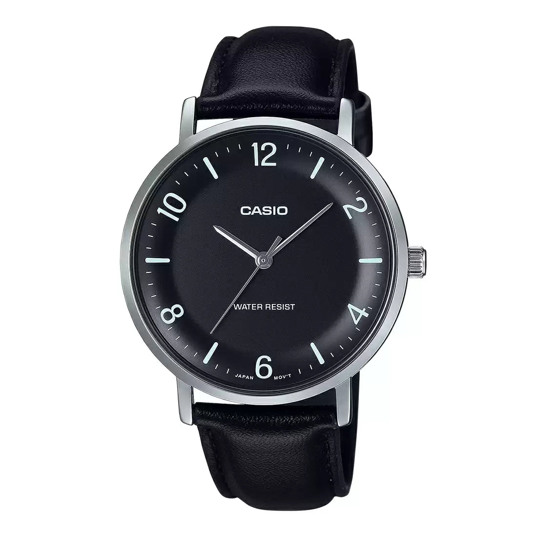 Casio A2408 ENTICER MEN MTP-VT03L-1BDF Analog Watch