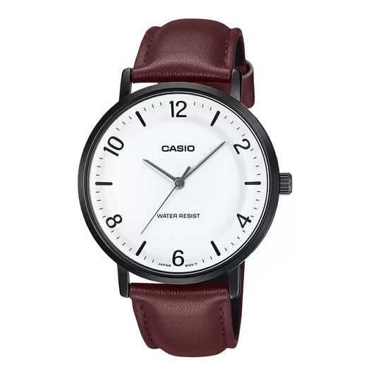 Casio A2410 ENTICER MEN MTP-VT03BL-7BDF Analog Watch