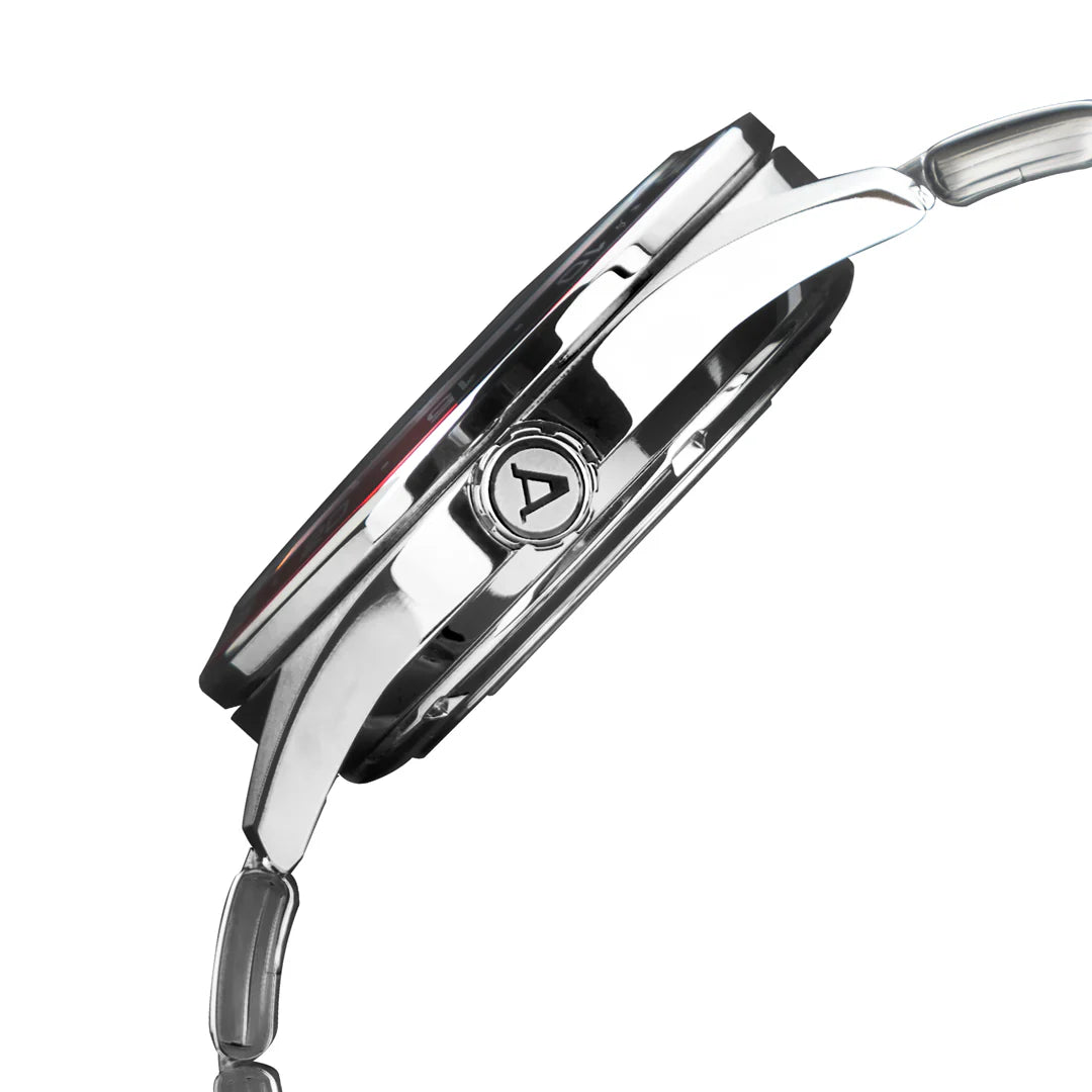 ALBA Black Patterned Dial Automatic Men's Watch - A3B001X1