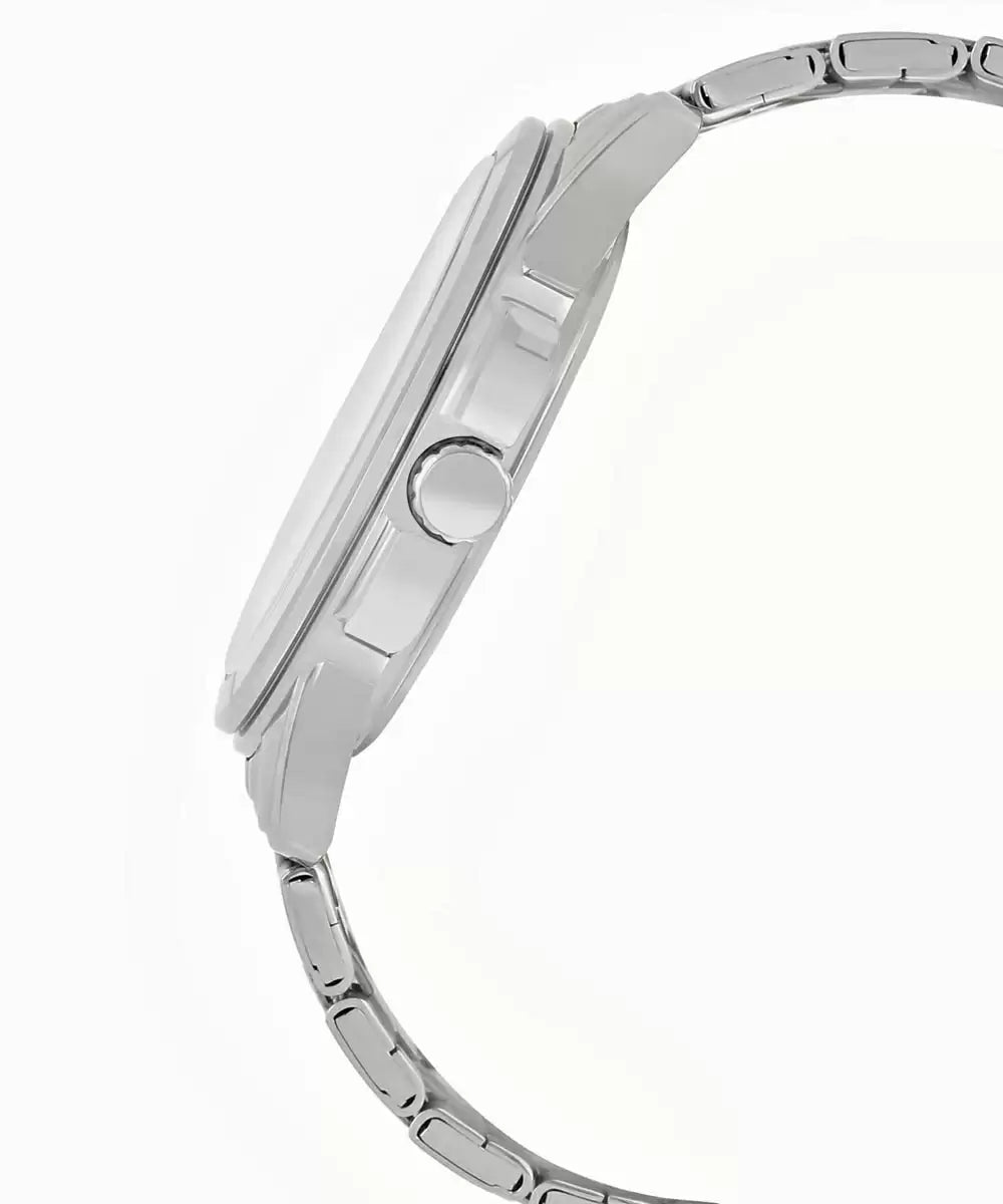 ENTICER MEN  MTP-1314D-7AVDF Silver Analog Watch A552