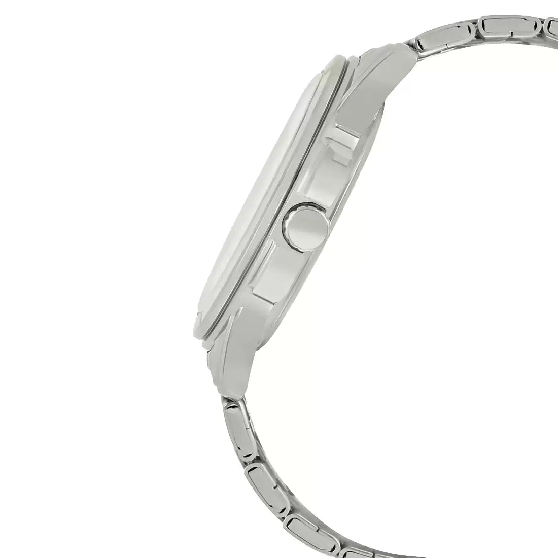 ENTICER MEN  MTP-1314D-7AVDF Silver Analog Watch A552