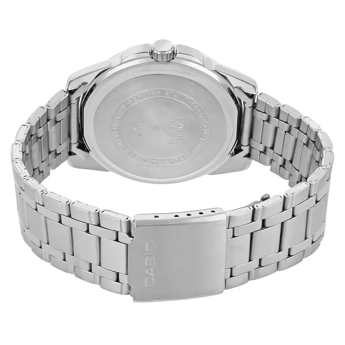ENTICER MEN  MTP-1314D-7AVDF Silver Analog Watch A552