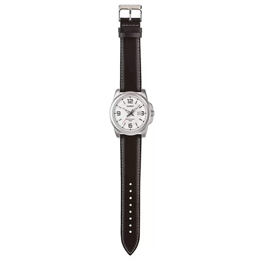 Casio A553 ENTICER MEN MTP-1314L-7AVDF Brown Leather Men's Watch