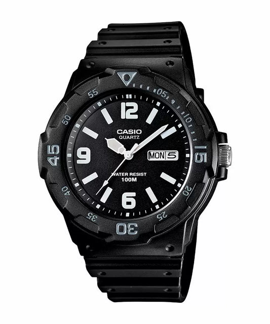 Casio A594 YOUTH MRW-200H-1B2VDF Black Analog Watch (Unisex)