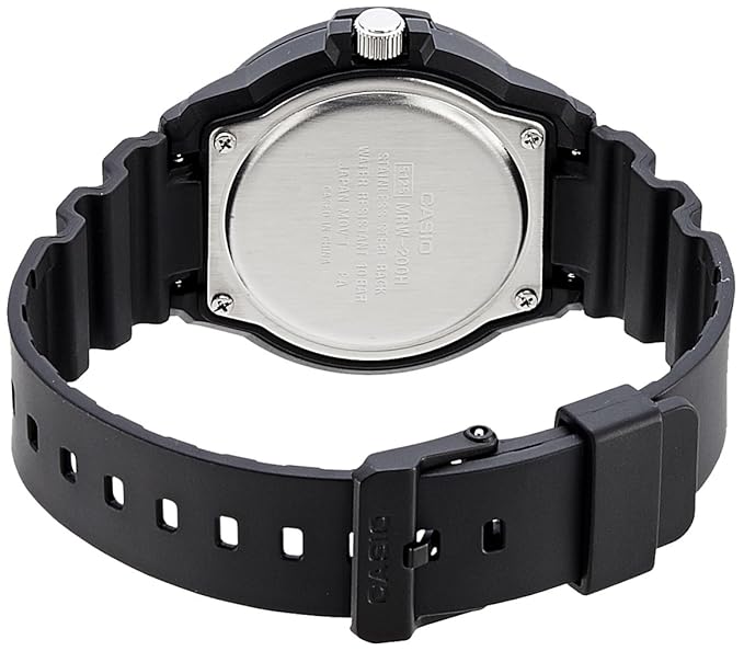 Casio A595 YOUTH MRW-200H-1BVDF Black Analog Watch (Unisex)