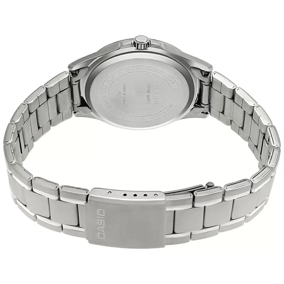 ENTICER MEN MTP-1381D-1AVDF Silver Analog Watch A840