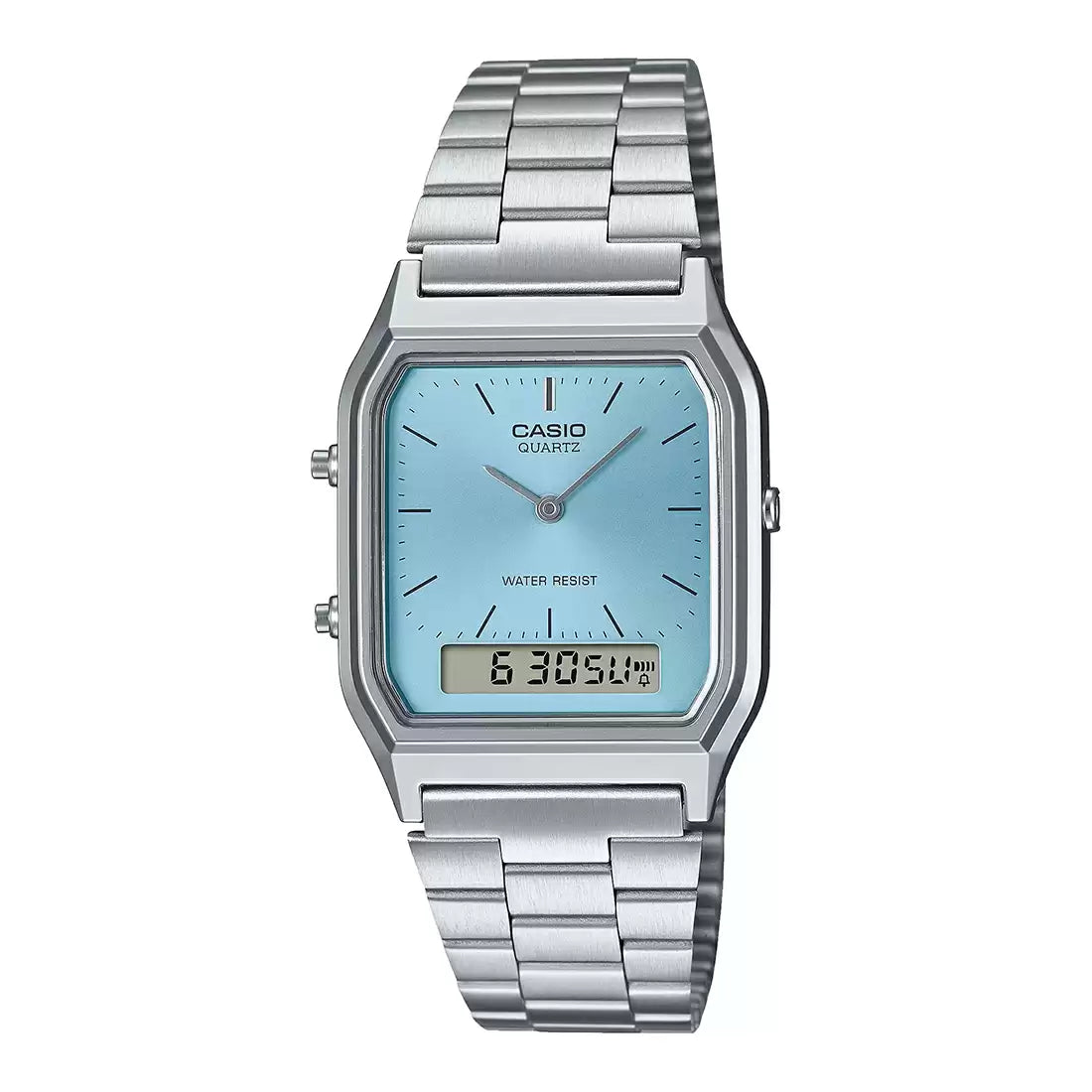 Casio VINTAGE COLLECTION AQ-230A-2A1MQYDF - AD270 Grey Analog-Digital - Unisex Watch