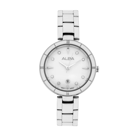 ALBA White Mother Of Pearl Ladies Watch - AH7AX3X1