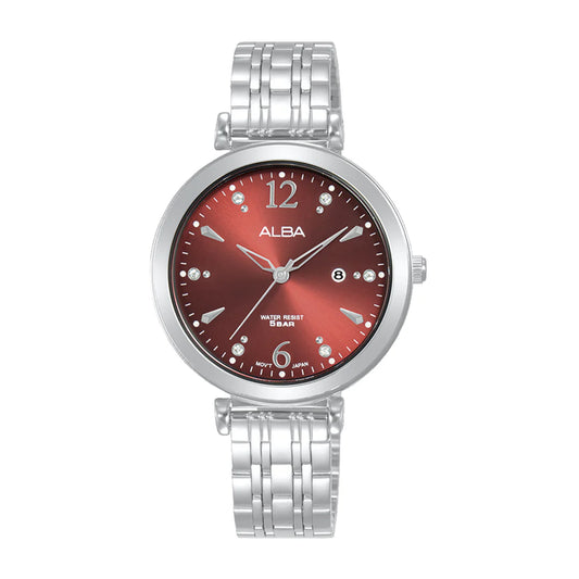 ALBA Cherry Brown Ladies Watch - AH7BW3X1