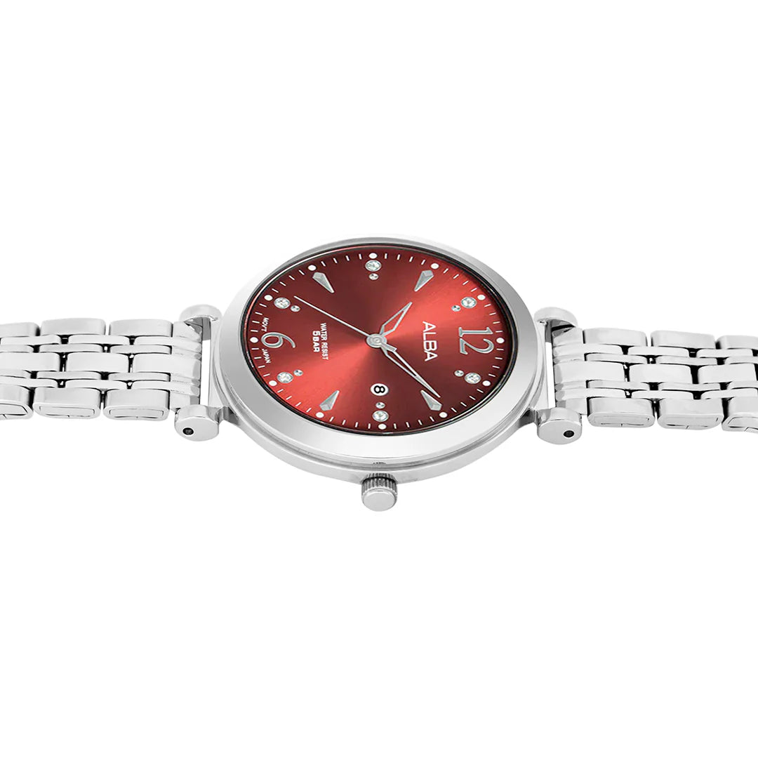 ALBA Cherry Brown Ladies Watch - AH7BW3X1