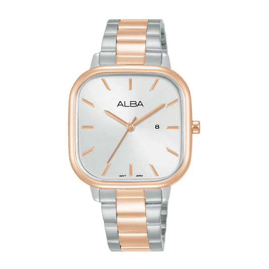 ALBA Snazzy Square Dial Ladies Watch - AH7BZ0X1
