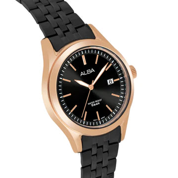 ALBA Onyx Black Ladies Watch AH7CE2X1
