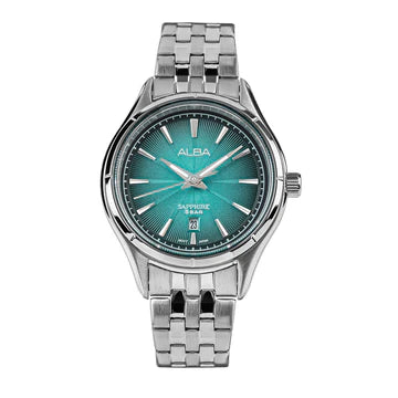 ALBA  Marine Blue Patterned Dial Ladies Watch AH7CY9X1