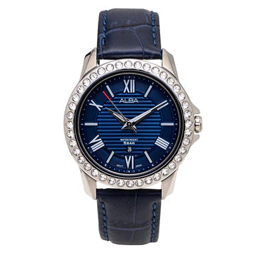 ALBA Blue patterned dial Ladies Watch AH7V79X1 (Copy)