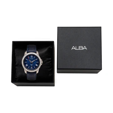 ALBA Blue patterned dial Ladies Watch AH7V79X1 (Copy)