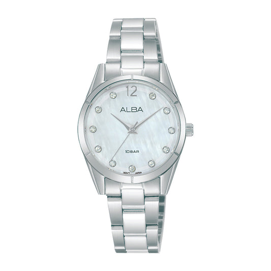 ALBA White MOP dial Ladies Watch AH8747X1