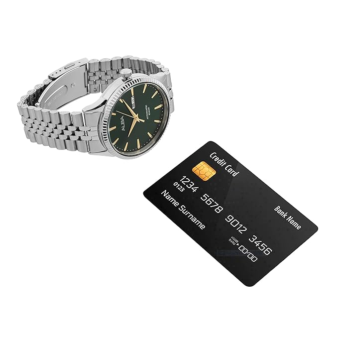 ALBA Green dial Automatic Men's Watch- AL4235X1