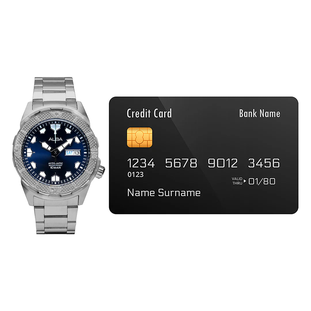 ALBA Mechanical Blue Dial  Automatic Men's Watch - AL4559X1