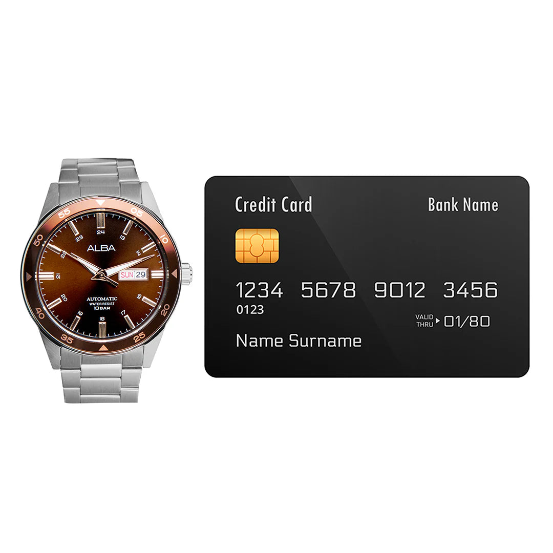 ALBA Mechanical Brown Dial Automatic Men's Watch - AL4591X1