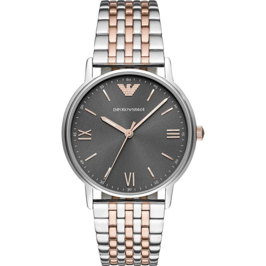 EMPORIO ARMANI Kappa Grey Round Dial Analog Men's Watch AR11121