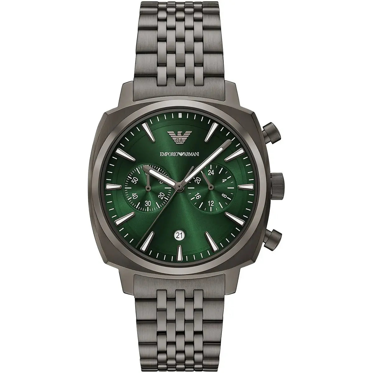 Emporio Armani Green Dial Analog Chronograph Men's Watch AR11689