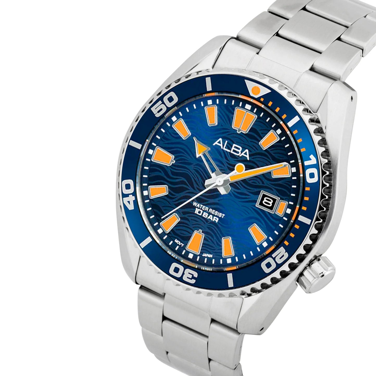ALBA Blue Surf Dial Water Resistant Men's Watch - AS9R67X1