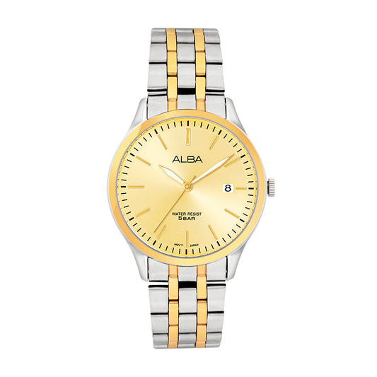 ALBA Light Gold Men's Watch - AS9S10X1