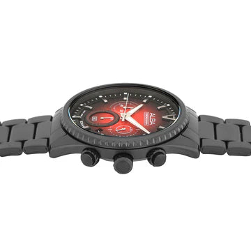 ALBA Chronograph With Red/Black Dial Men's Watch AT3H91X1