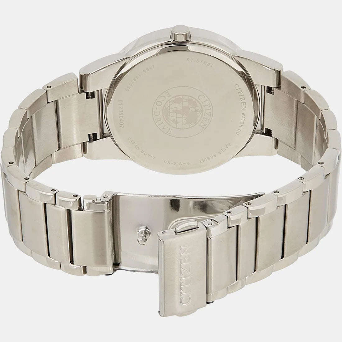 Citizen Eco-Drive Silver Analog Stainless Steel Men Watch AU1060-51A