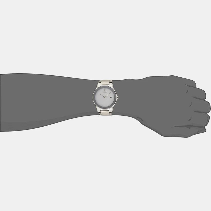 Citizen Eco-Drive Silver Analog Stainless Steel Men Watch AU1060-51A
