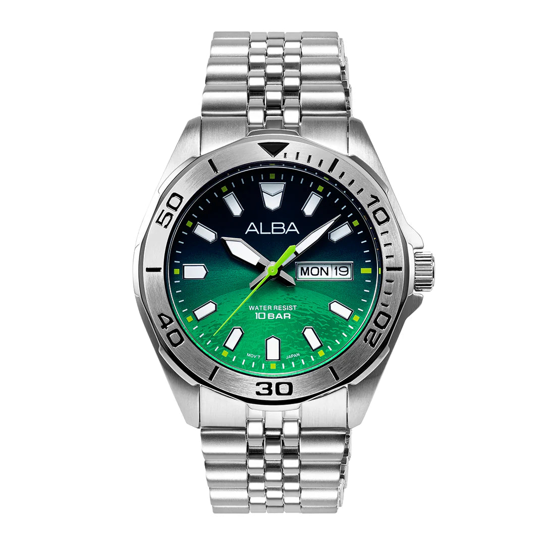 ALBA Planet Earth Inspired Dial Men's Watch AV3579X1
