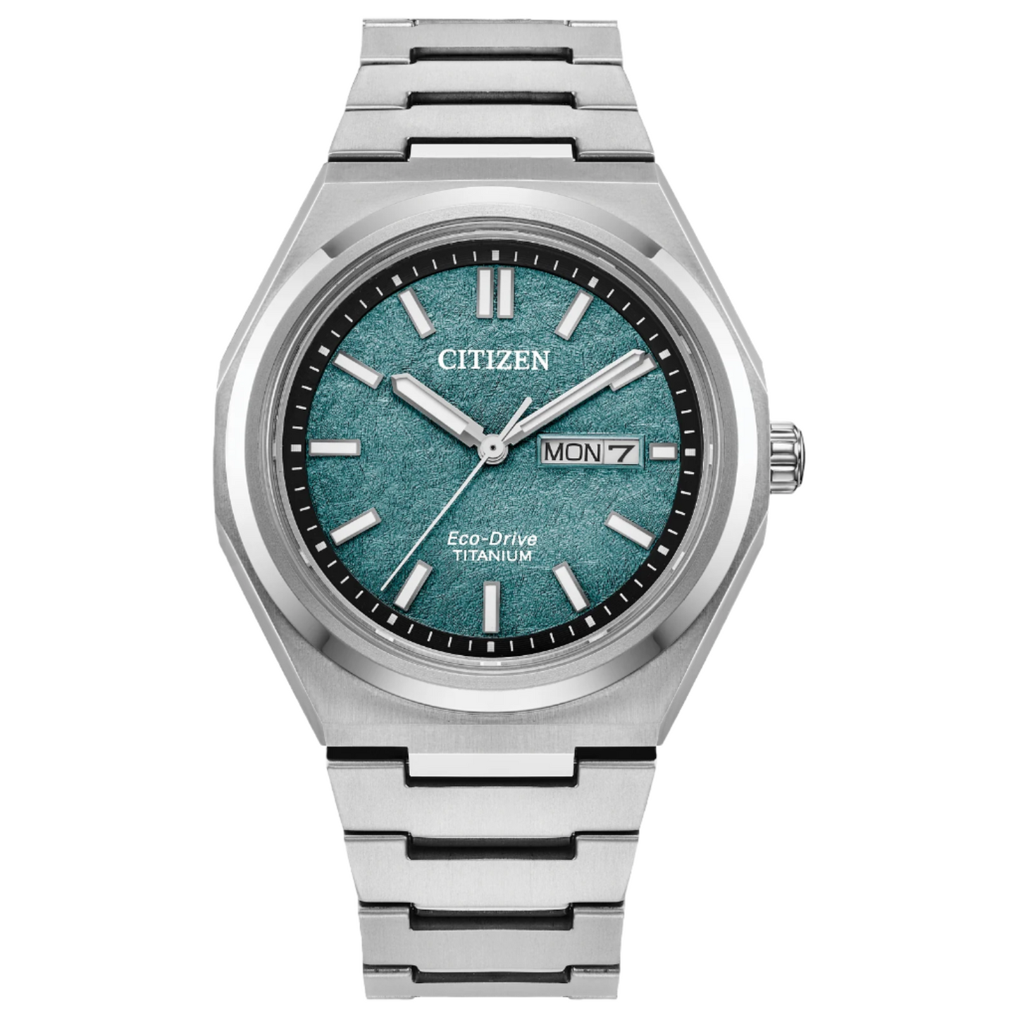 AW0130-85X Citizen | Green Dial Zenshin Three-hand Watch (Men)