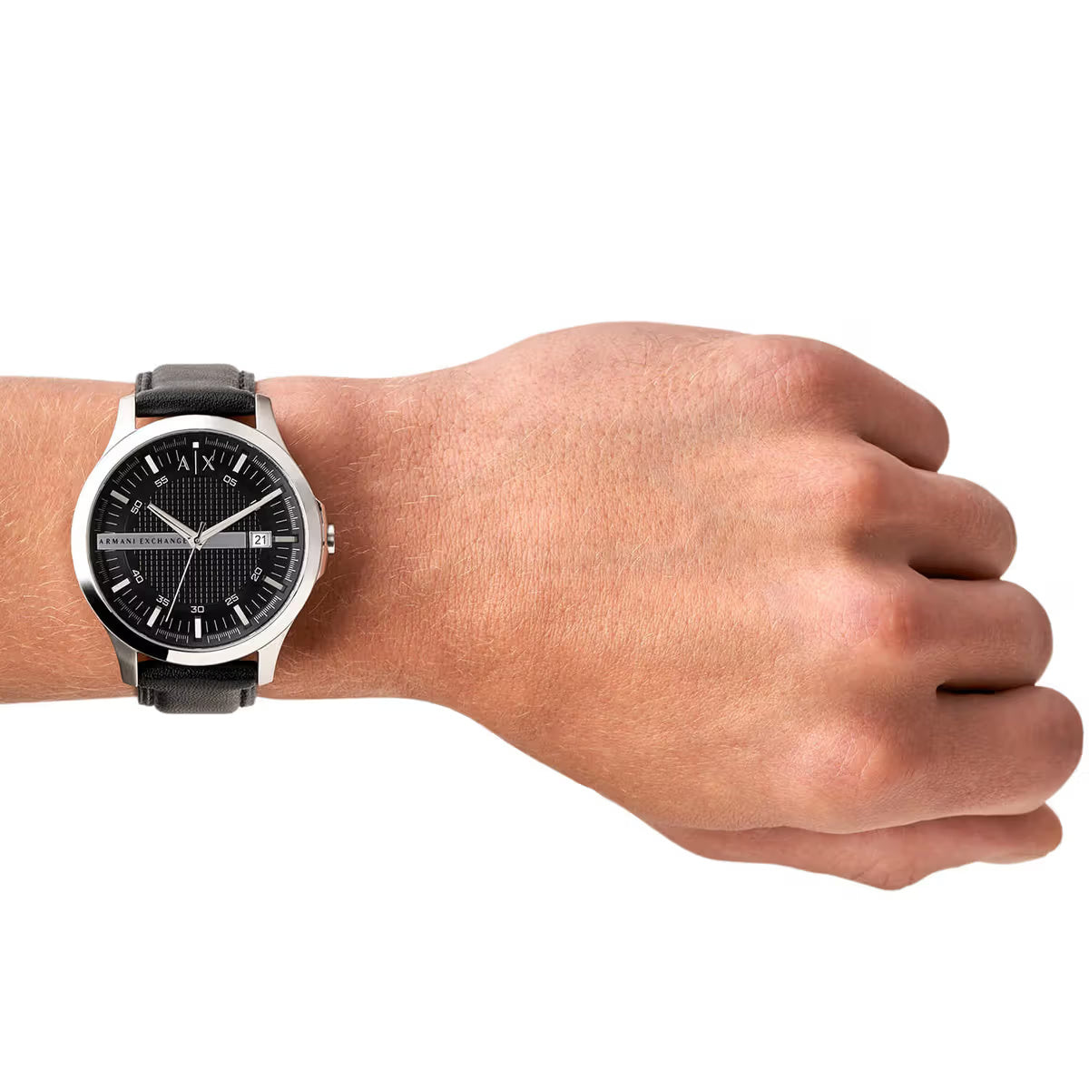 Armani Exchange Hampton Black Dial Analog Watch For Men AX2101