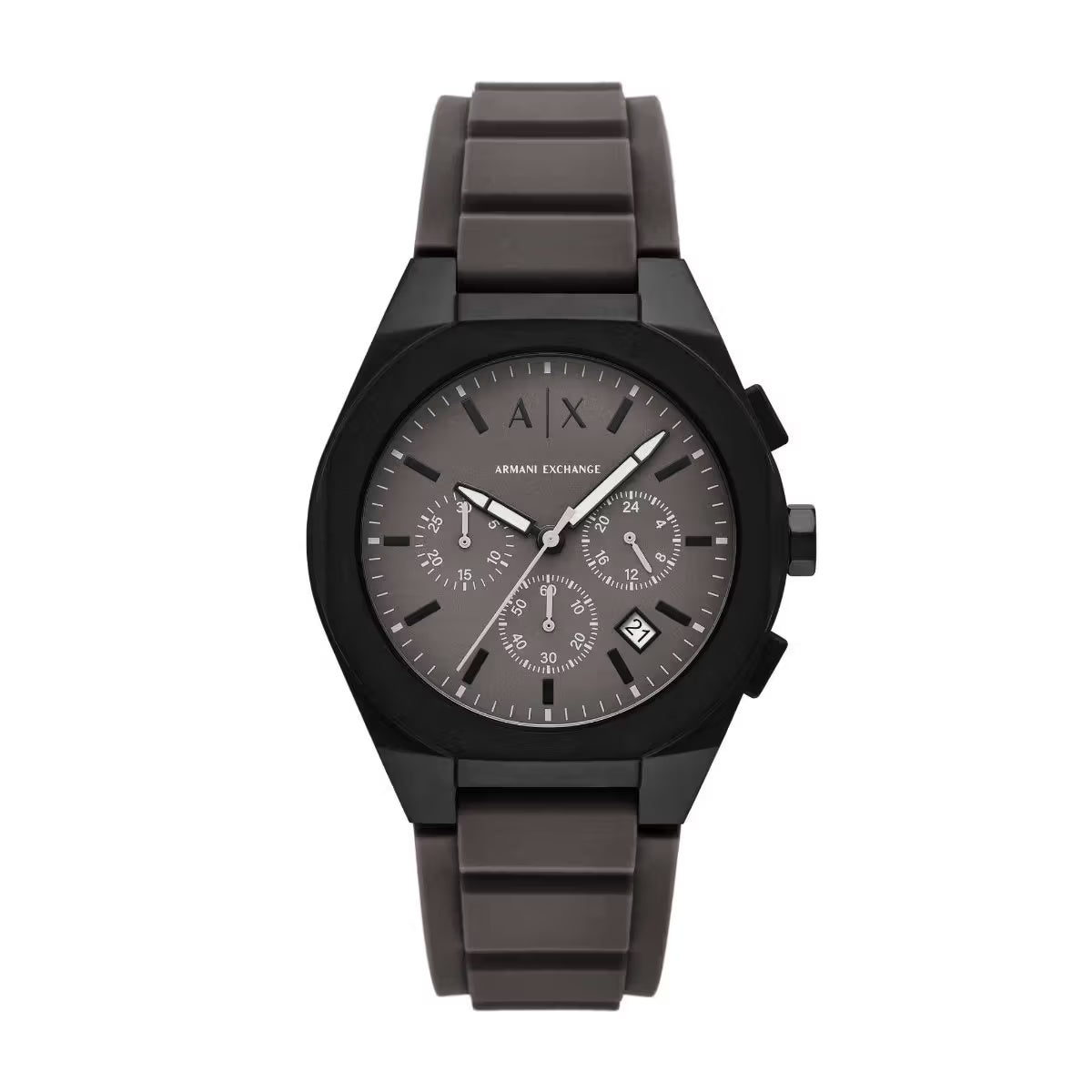 Armani Exchange Rafael Gray Round Dial Chronograph Analog Men Watch AX4191