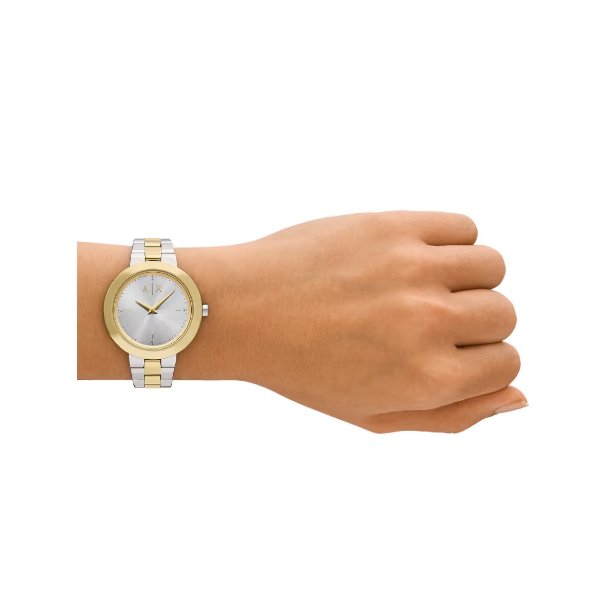 AX5171 Armani Exchange | Silver Dial / Two-Tone Stainless Steel Bracelet