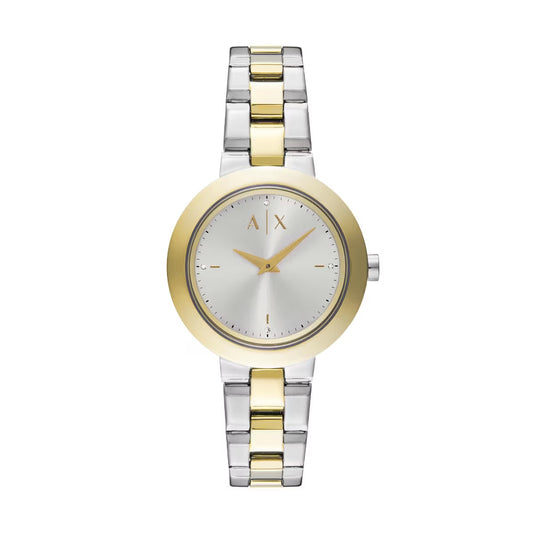 AX5171 Armani Exchange | Silver Dial / Two-Tone Stainless Steel Bracelet