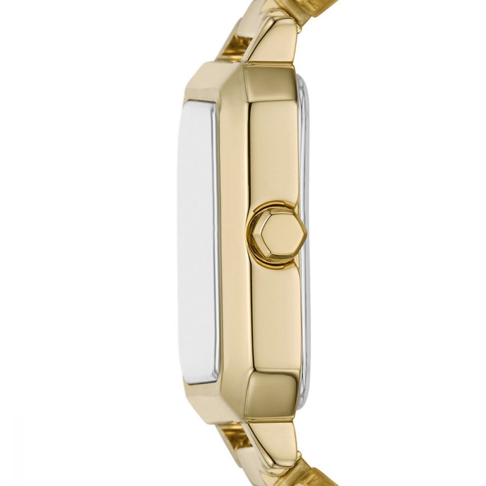 Armani Exchange Leila Quartz Gold Dial Analog Women's Watch AX5721