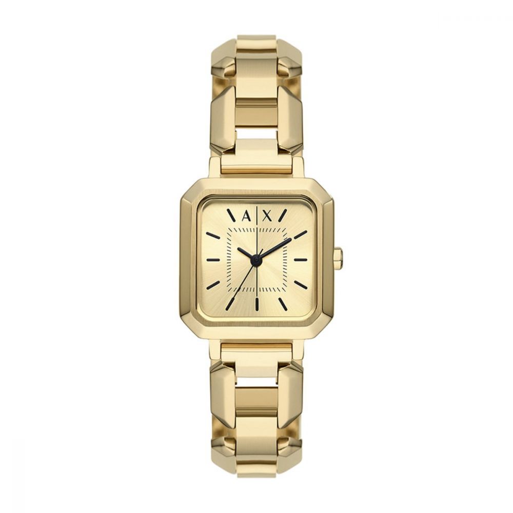 Armani Exchange Leila Quartz Gold Dial Analog Women's Watch AX5721
