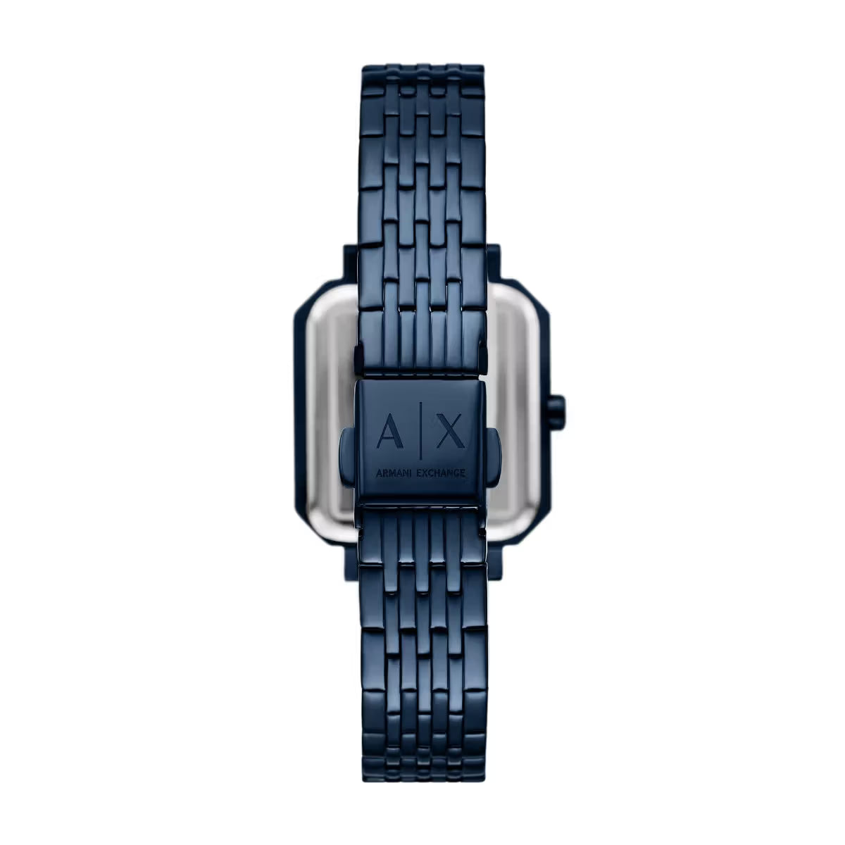 Armani Exchange Quartz Blue Dial Rectangular Analog Women Watch AX5730