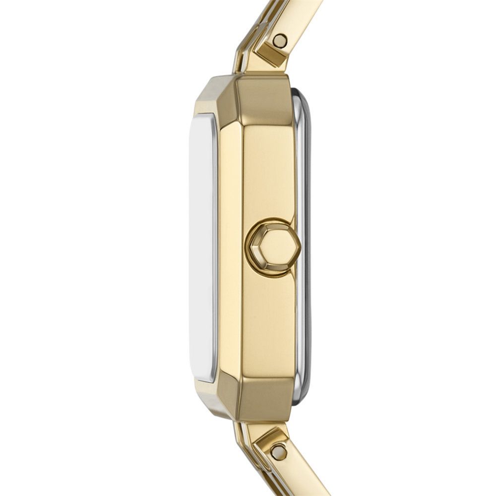 Armani Exchange Silver Dial Rectangular Analog Women Watch AX5811