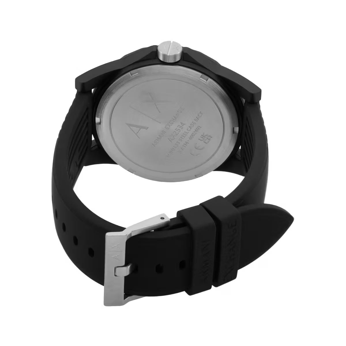 Armani Exchange Outerbanks Black Dial Analog Watch For Men AX7159SET