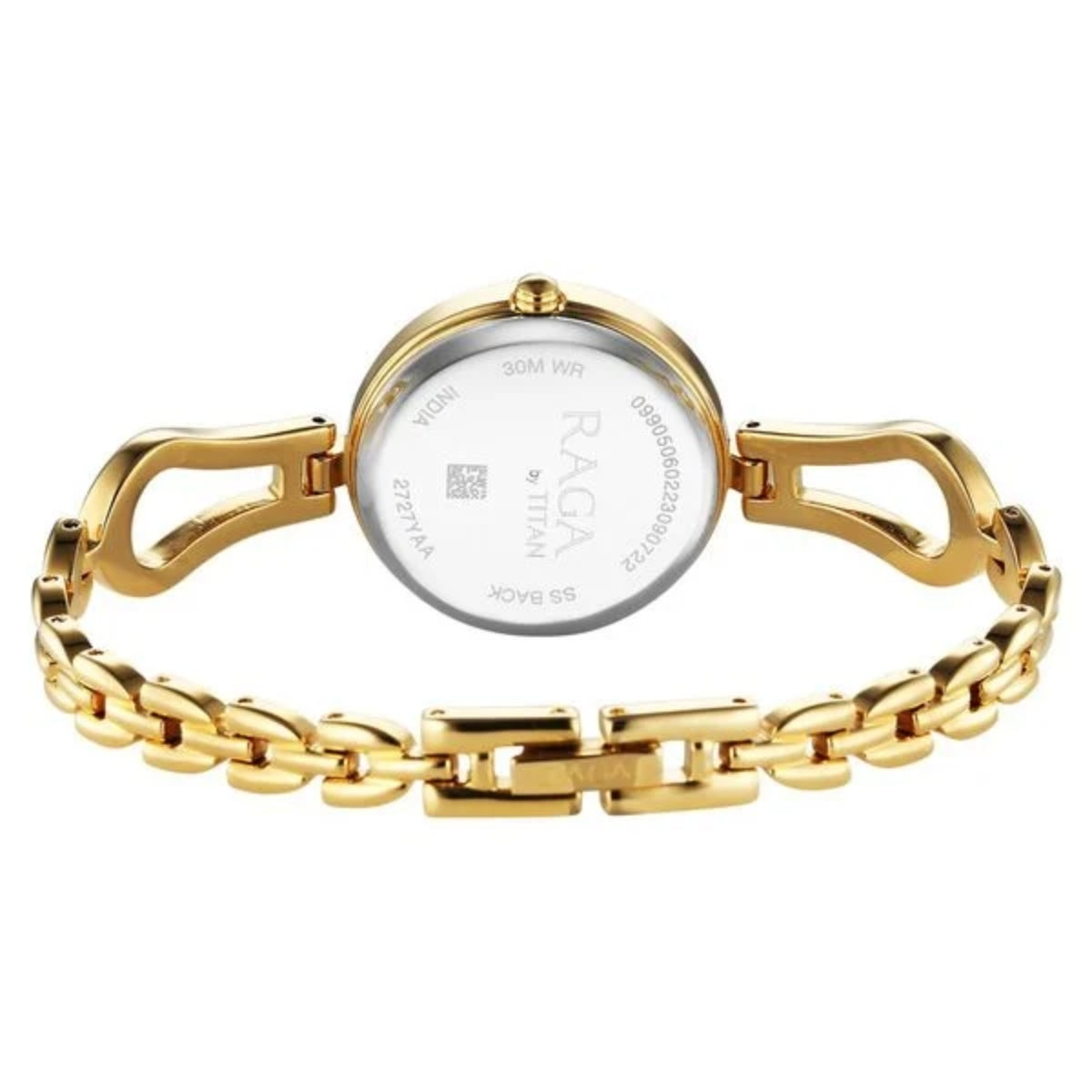Titan Raga Champagne Dial Women Watch 2727YM01