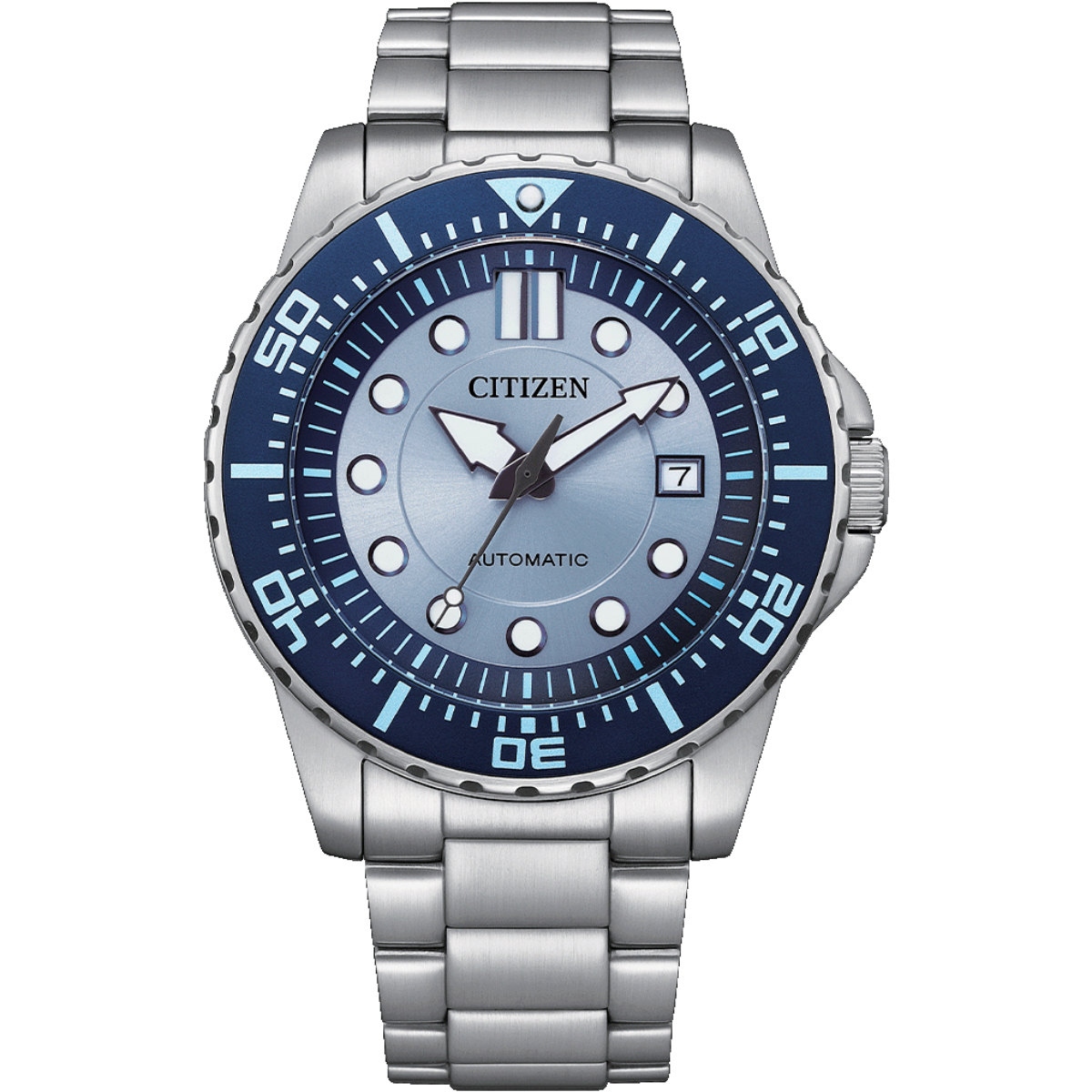 Citizen Automatic Light Blue Dial Analog Men’s Watch - NJ0178-81M