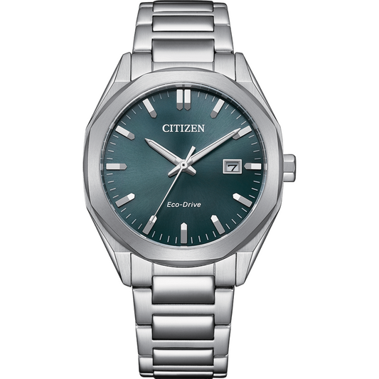 Citizen Eco-Drive Green Dial Analog Men Watch - BM7620-83X