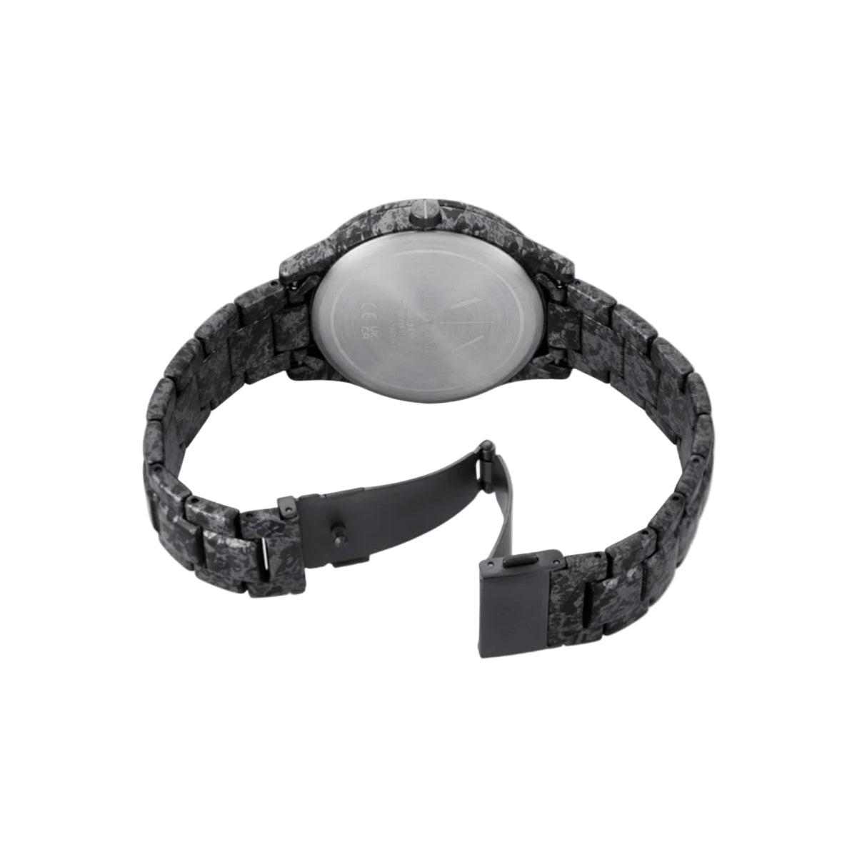 Armani Exchange Grey Dial Multi-Function Stainless Steel Men Watch AX1885