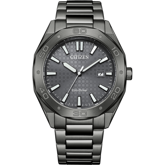Citizen Eco-Drive Gray Dial Analogue Men Watch - BM7637-81H